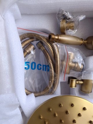 Grifo Ducha Bronce Vintage