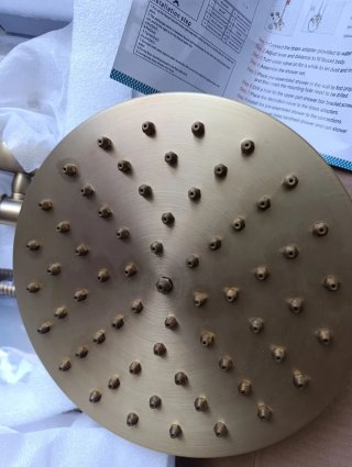 Grifo Ducha Bronce Vintage