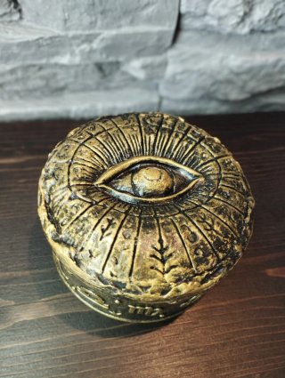 Scatola Portagioie Occhio Illuminati Provvidenza