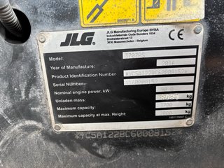Manipulador Telescópico JLG 3707PS