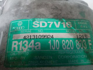 SEAT TOLEDO (1M2) Signo COMPRESOR AIRE ACONDICIONADO