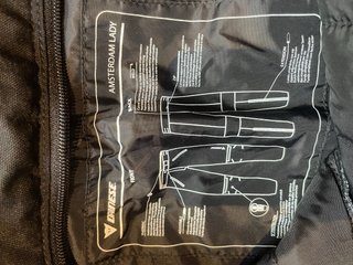 Pantalón Moto Dainese Amsterdam Lady Negro