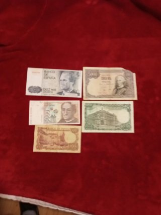 Billetes antiguos españoles