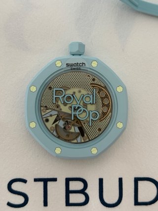 Swatch Audemars Piguet Royal Pop  Blaue Acht