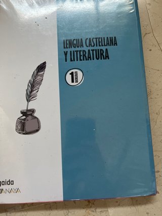 Lengua castellana y literatura, 1 bachillerato