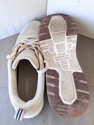 Sneakets Esmara transpirables beige