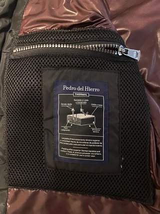 Cazadora Pedro del Hierro negra