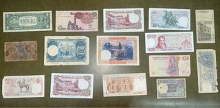 Colección 15 Billetes Antiguos España y Más