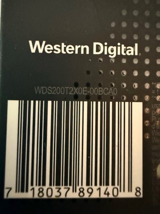 WD BLACK SN850X 2TB NVMe SSD Nuevo