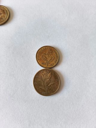 Lote 4 monedas Croacia