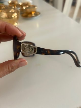 Gafas de sol vintage Bulgari rectangulares