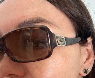 Gafas de sol vintage Bulgari rectangulares