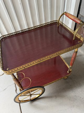 Carrito de bar vintage