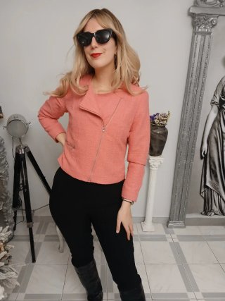 Blazer H&M Rosa Tweed