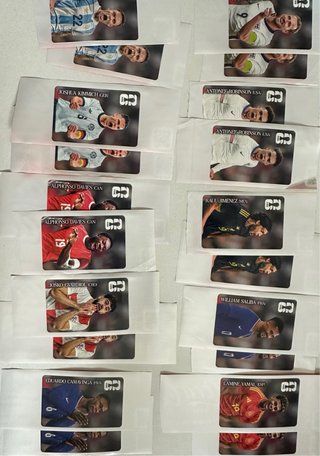 Cromos Panini Coca-Cola 20 cromos