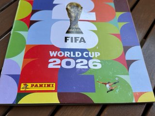 Álbum Mundial 2026 Panini + Cromos