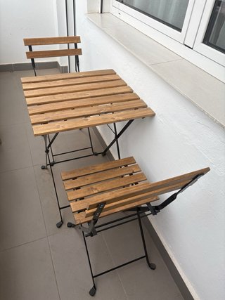 Sillas de terraza plegables