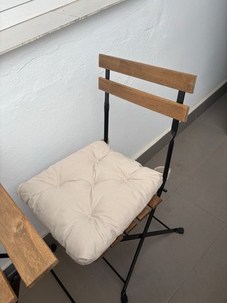 Sillas de terraza plegables
