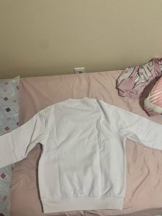 Sudadera Lacoste Blanca Talla M