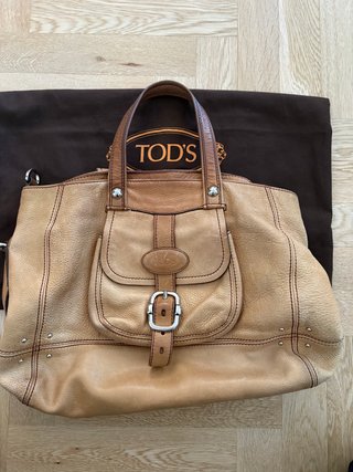 Borsa Tod's Beige in Pelle
