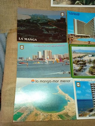 Lote Postales Vintage Costa Cálida