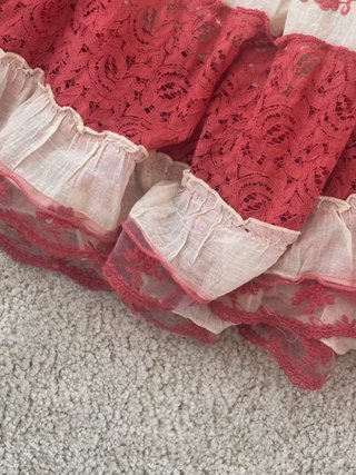 Vestido gasa veraniego bordado
