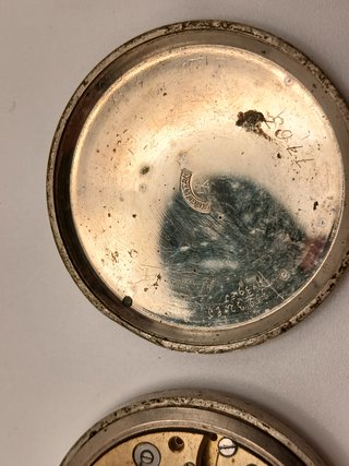 Reloj de bolsillo para piezas