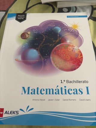 Matemáticas 1.º Bachillerato