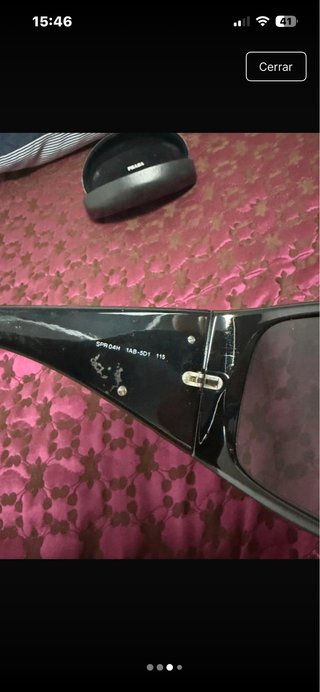 Gafas de sol Prada negras