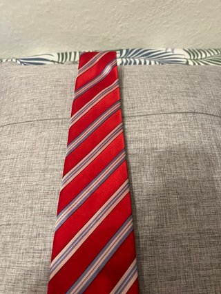 Corbata de caballero a rayas