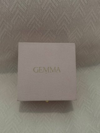 Pendientes Gemma - Platino y Zafiro Blanco