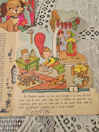 Lote de cuentos en catalan troquelados