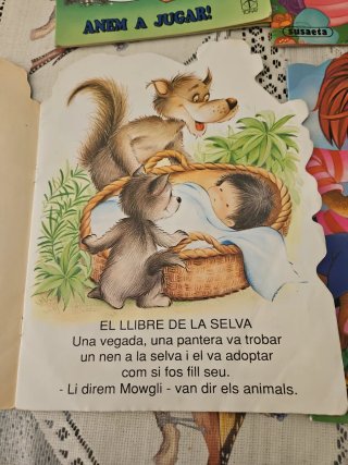 Lote de cuentos en catalan troquelados