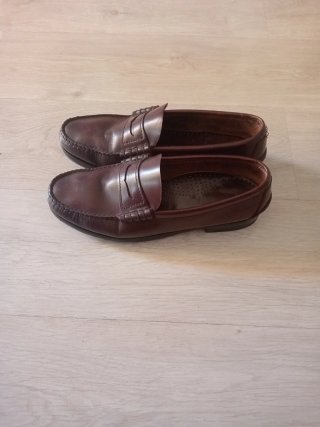 Mocasines Hombre Burdeos Elegantes Talla 46