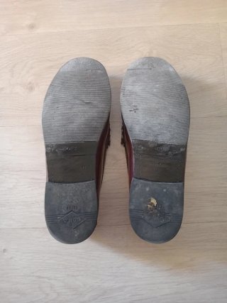Mocasines Hombre Burdeos Elegantes Talla 46