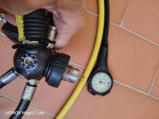 Regulador buceo