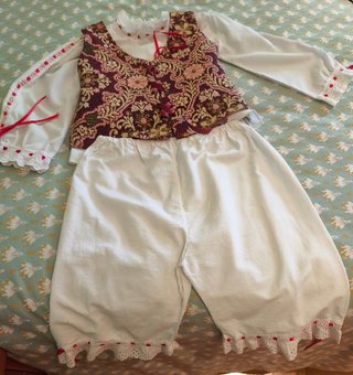 Traje Regional Asturiana Niña