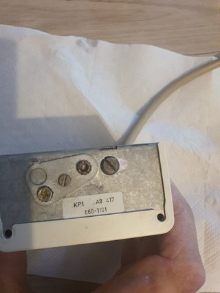 Pressostato Danfoss KP1 Bassa Pressione