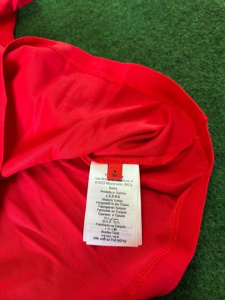 T-Shirt Ferrari Donna/Bambina Rossa con Cartellino
