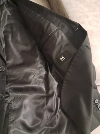Traje de chico H&M Talla 44 Negro