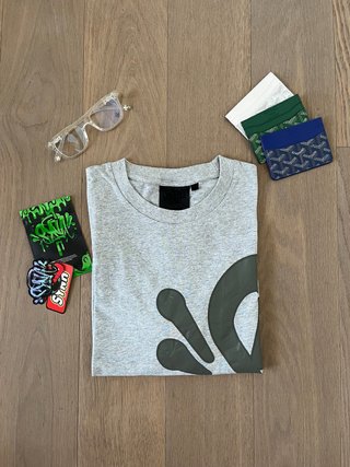 T-Shirt Syna World Grigio M Nuova Central Cee