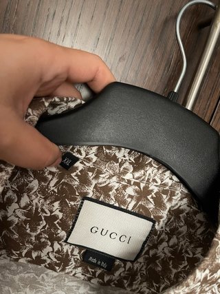 Camisa Gucci Estampada Floral Talla XXL