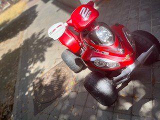 Coche eléctrico infantil ATV Rojo