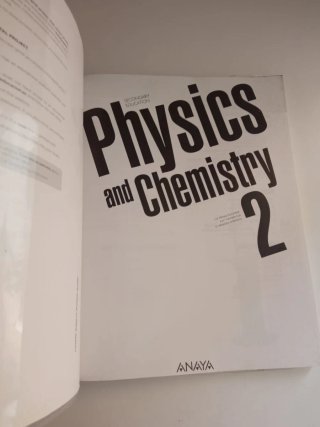 Physics and Chemistry 2 ESO Anaya Física y Química