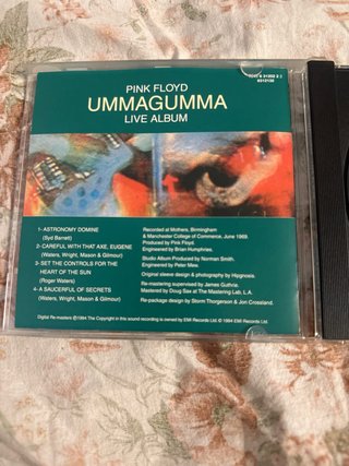 CD Pink Floyd - Ummagumma 2 cd