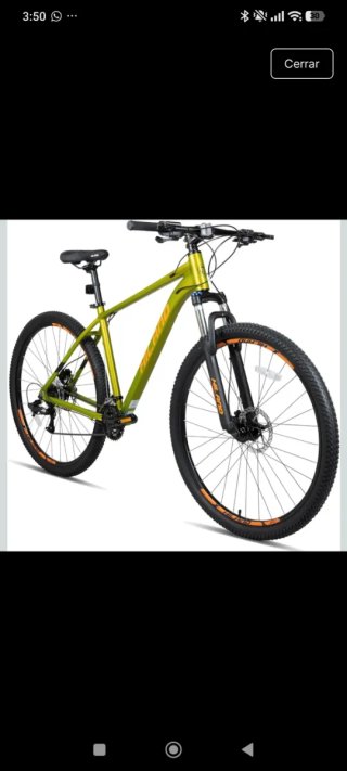 Bicicleta Montaña Hiland Verde