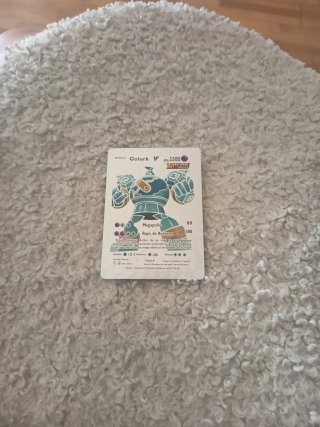 Carta Pokémon Golurk V PS3300