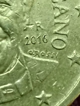 Moneda 50cts Euro Vaticano 2016