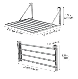 Tendedero plegable 60 cm