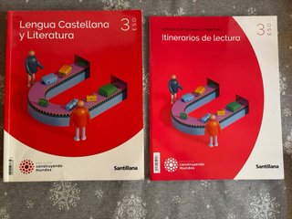 Lote Libros 3º ESO Santillana - Cataluña